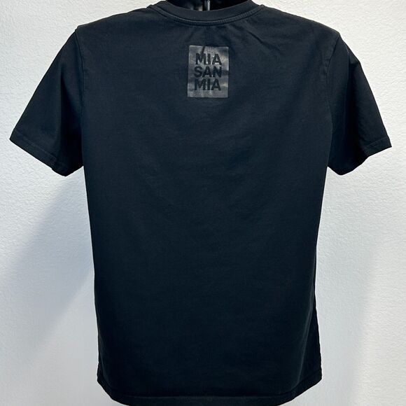 FC Bayern Munchen T Shirt Black Soccer Football Futbol FCB Munich Mens M Medium - Picture 3 of 7